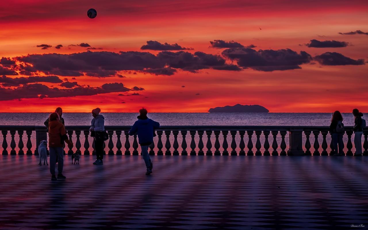 Livorno e il tramonto in Terrazza, la grande bellezza