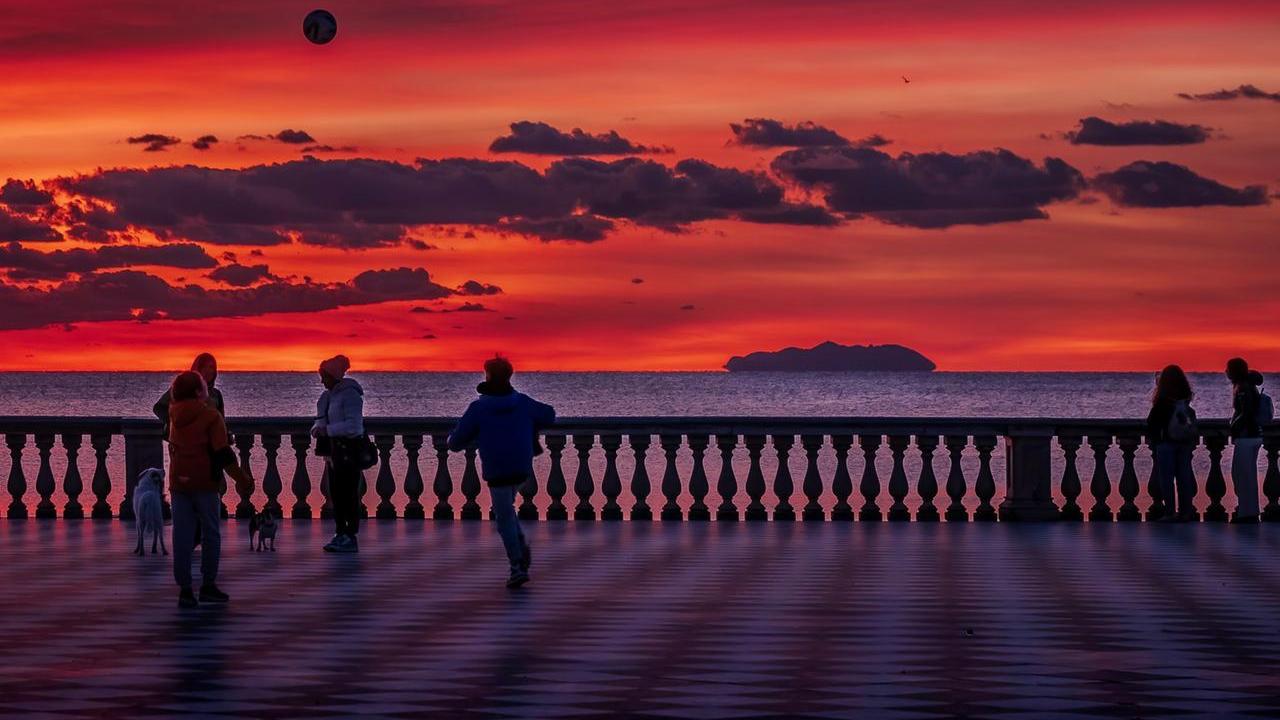 Livorno e il tramonto in Terrazza, la grande bellezza