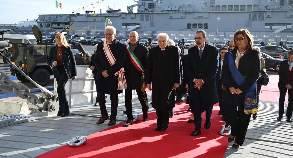 
	Mattarella a Livorno (foto Franco Silvi)


