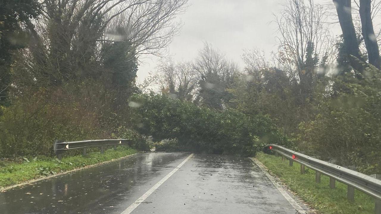 Maltempo a Ferrara, 50 millimetri di pioggia entro sera