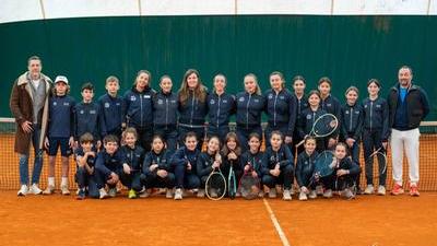 Tutto il settor efemmiile del Tc Prato promosso in serie A1