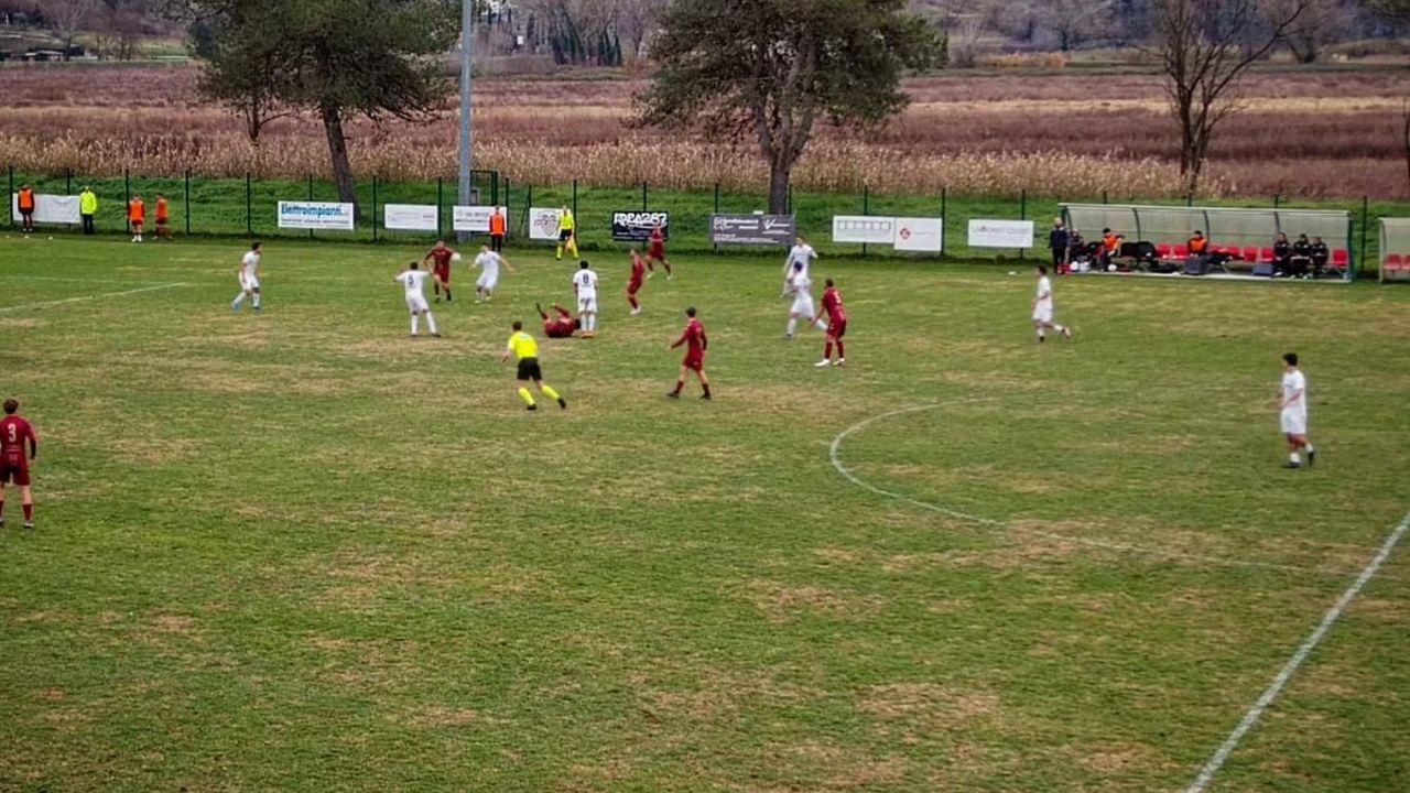 
	Un'azione del match (foto profilo Facebook Tau)

