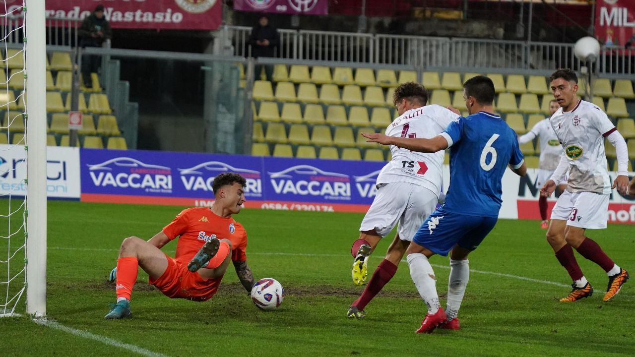 
	Il Livorno fa 0-0 contro la Sangiovannese (Foto di Franco Silvi)

