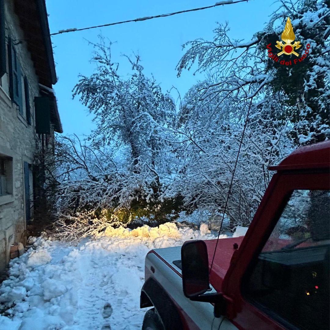 Maltempo in Appennino: scuole chiuse a Carpineti, Casina, Toano, Viano e Baiso
