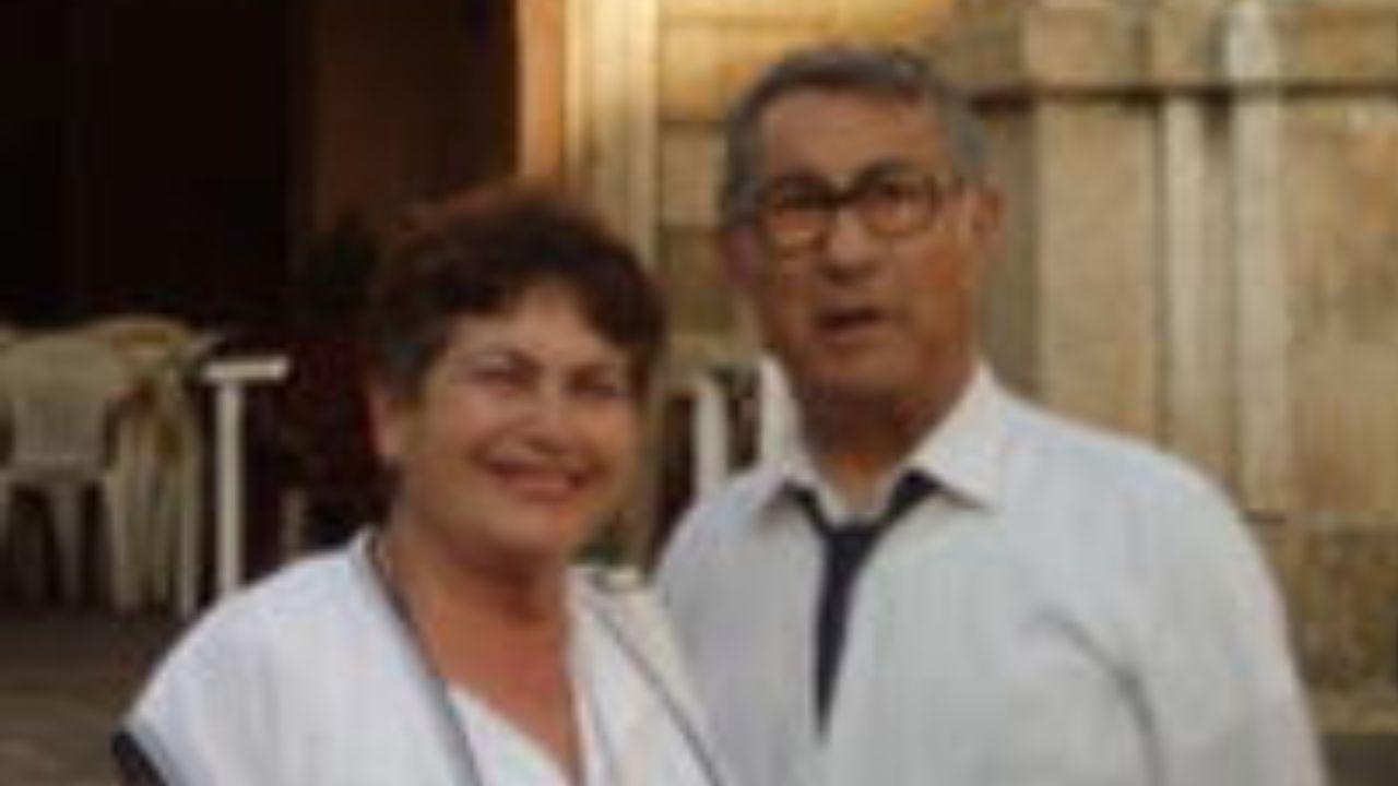 
	Benito Carbone con la moglie in una foto di Italia Nostra Massa-Montignoso

