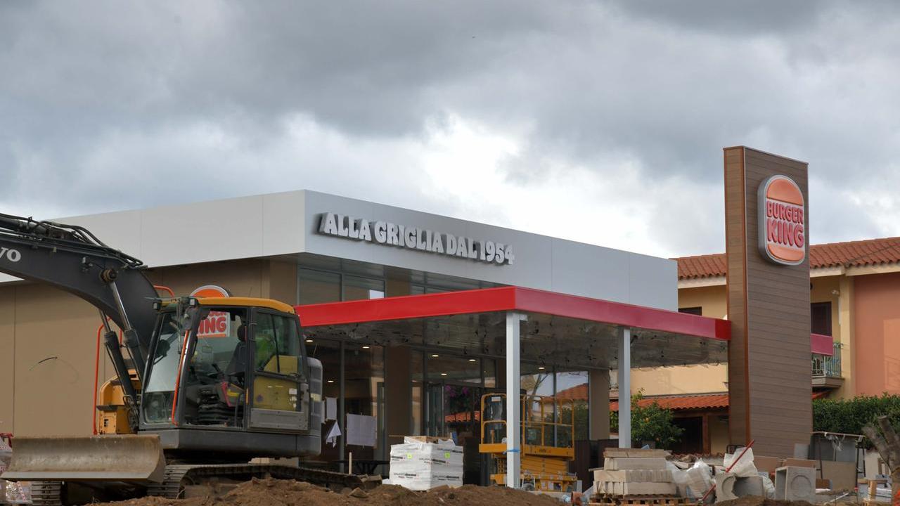 Burger King verso il taglio del nastro