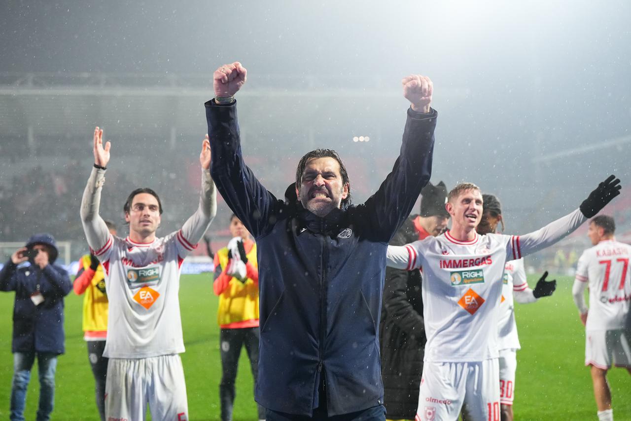 Viali: «Reggiana, ora abbiamo la rabbia agonistica che aiuta sempre a vincere»