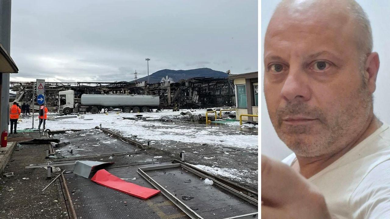 Il luogo del disastro e la vittima di Prato