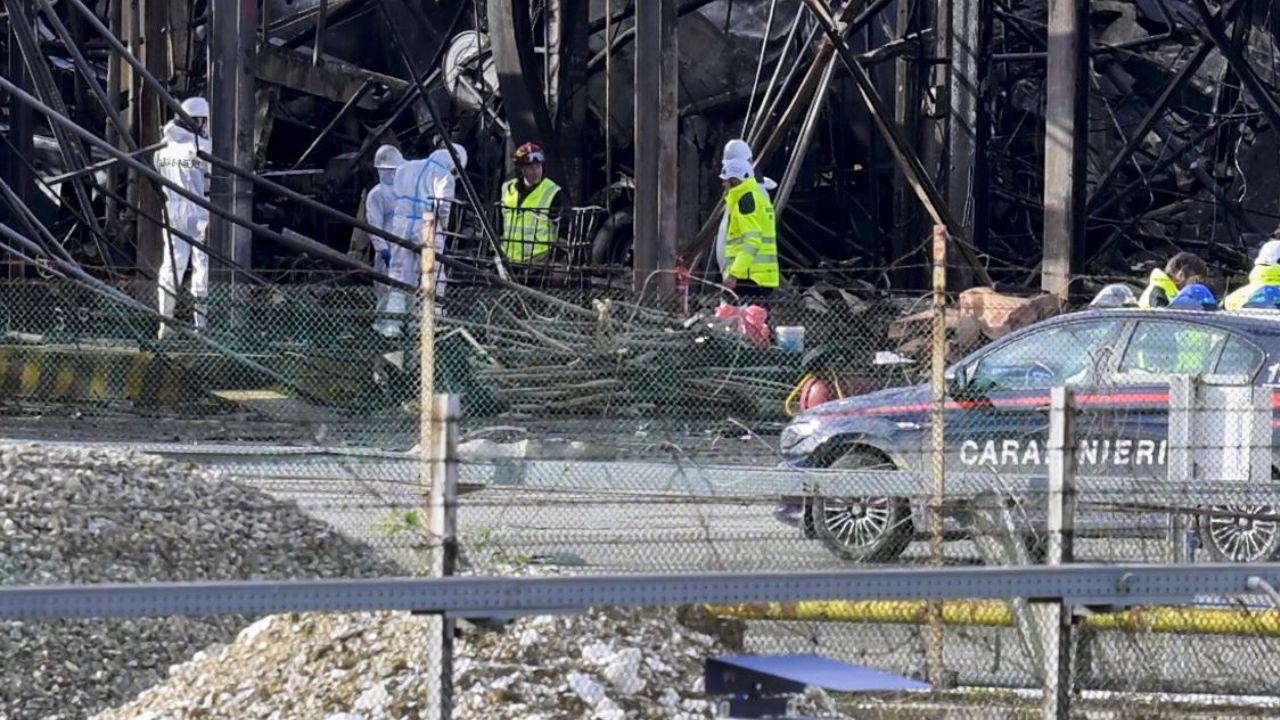 
	Le forze dell'ordine sul posto

