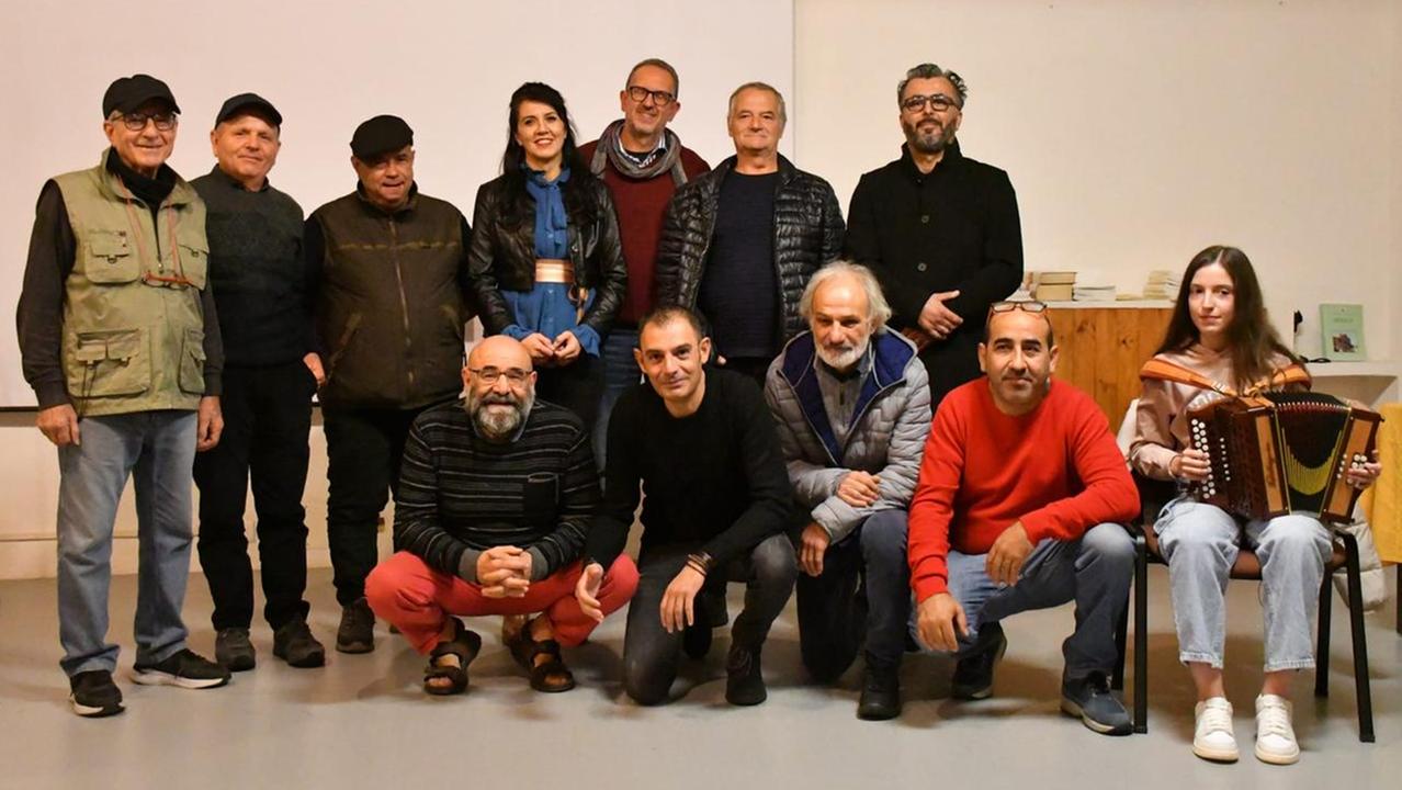 I partecipanti del Poetry Slam di Sedilo