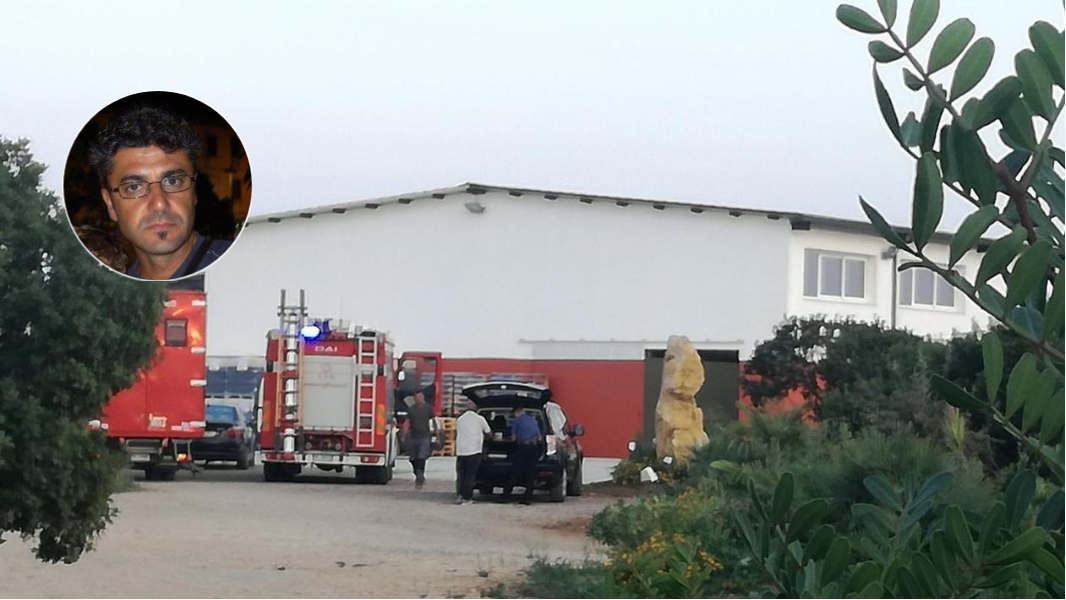 
	Paride Meloni e la tenuta Delogu luogo dell'incidente&nbsp;

