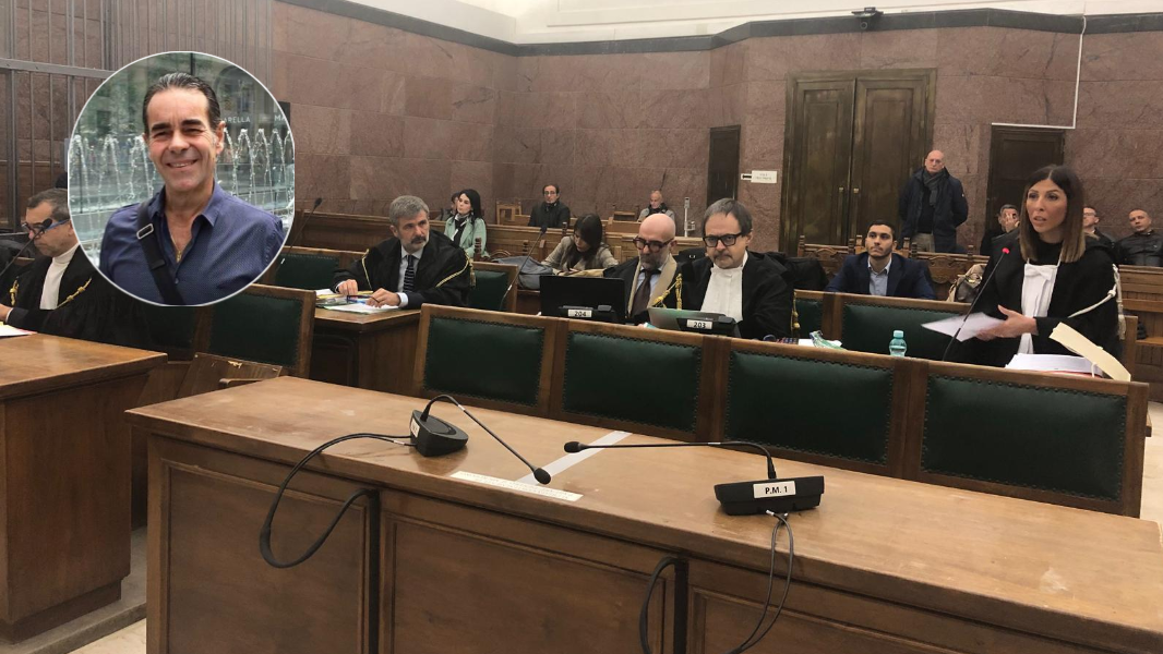 Giovanni Fresi e l'aula del tribunale