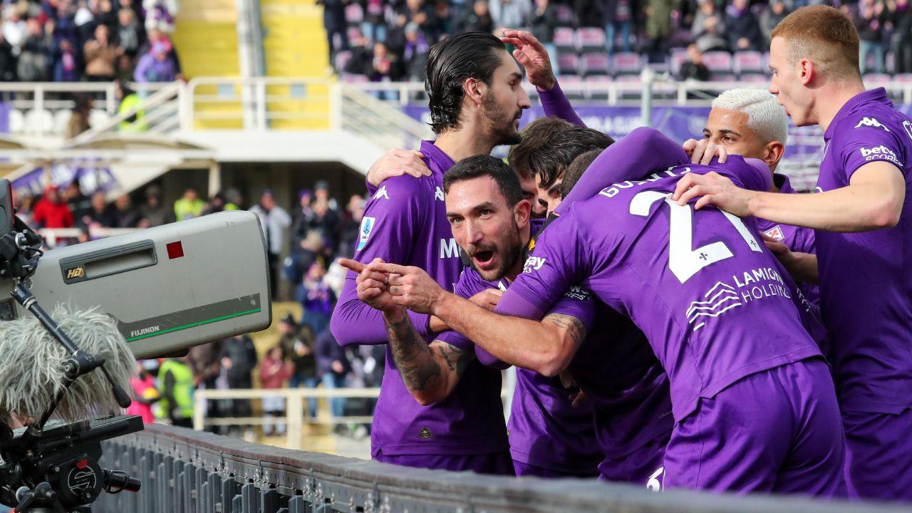Danilo Cataldi davanti alla telecamera dedica il gol a Bove