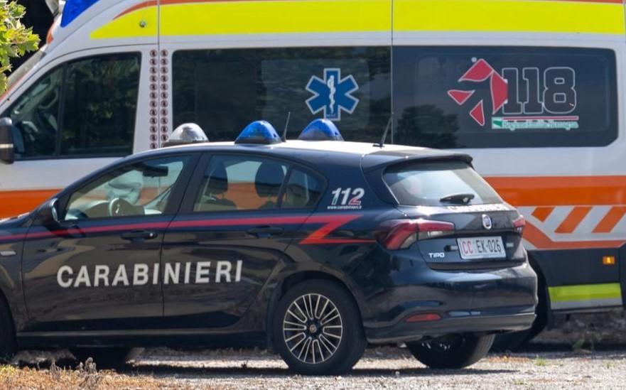 
	Il 118 e i carabinieri sono intervenuti alla Padania Sali


