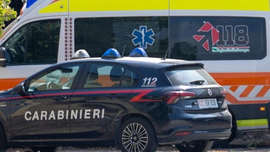 Il 118 e i carabinieri sono intervenuti alla Padania Sali