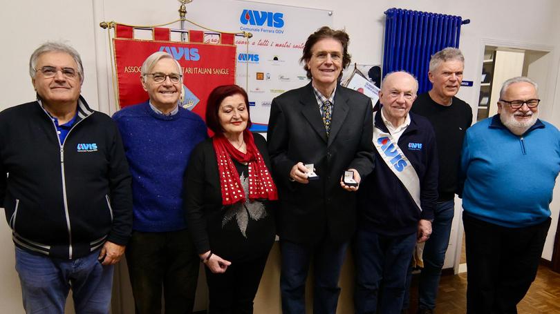Ferrara, consegnate nuove medaglie al donatore Avis derubato<br type="_moz" />