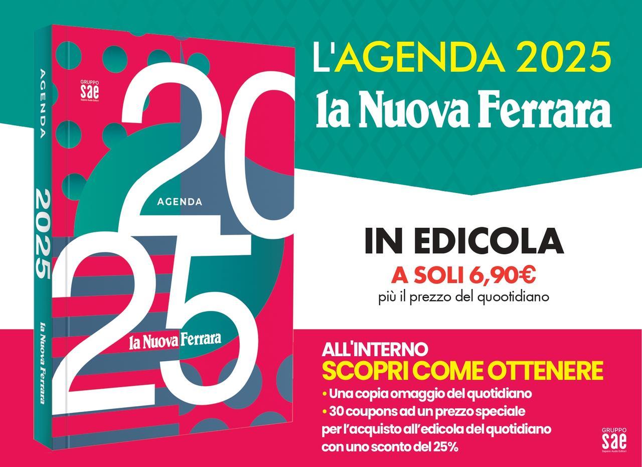 In edicola l’agenda della Nuova Ferrara e la promozione esclusiva per i lettori