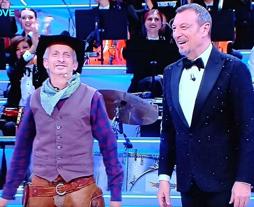 
	Giuseppe Spinetti con Amadeus

