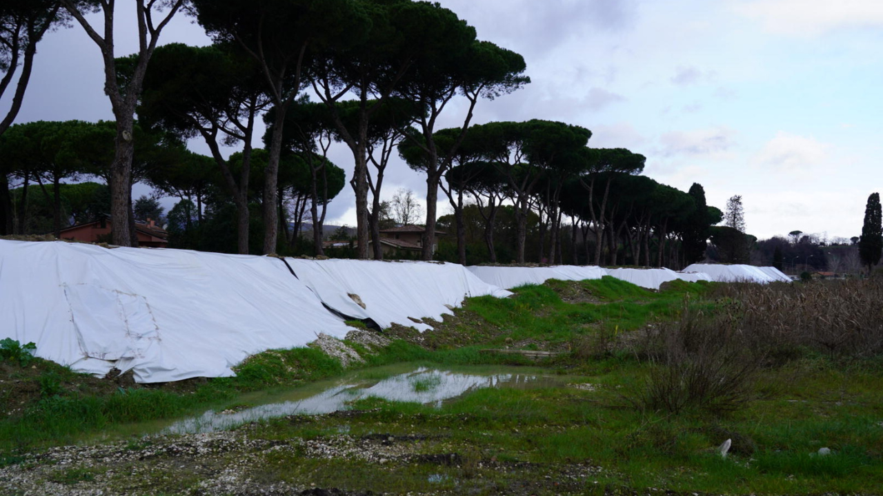 Il materiale inquinante stoccato nella zona del Green Park