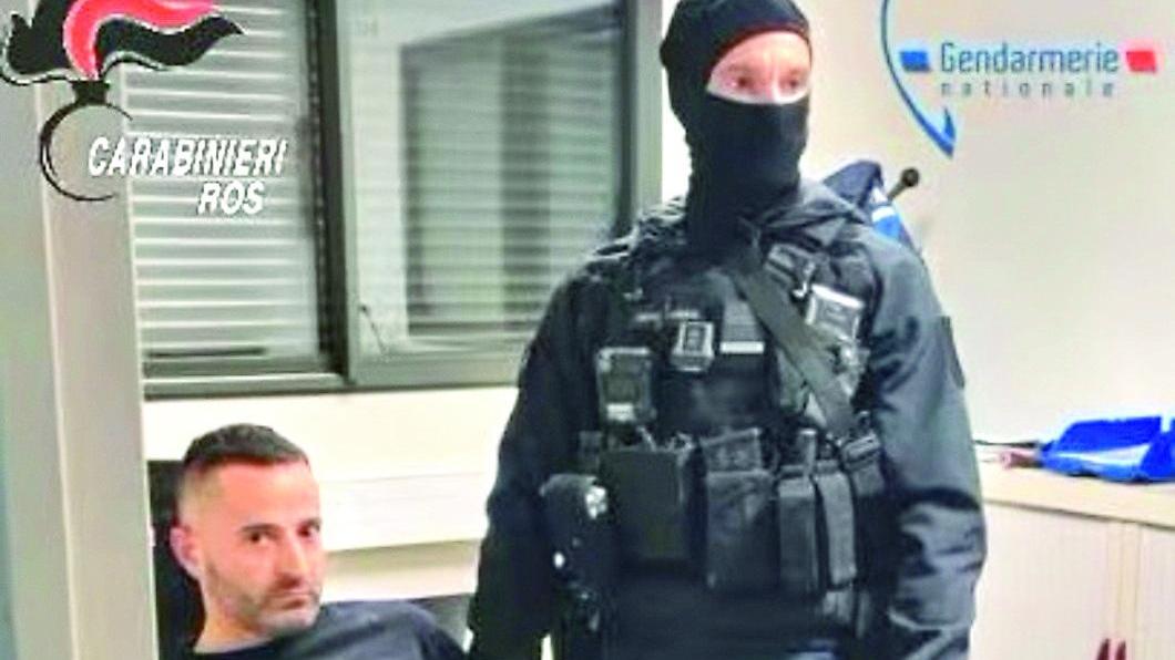 Marco Raduano il giorno dell'arresto, avvenuto in Corsica