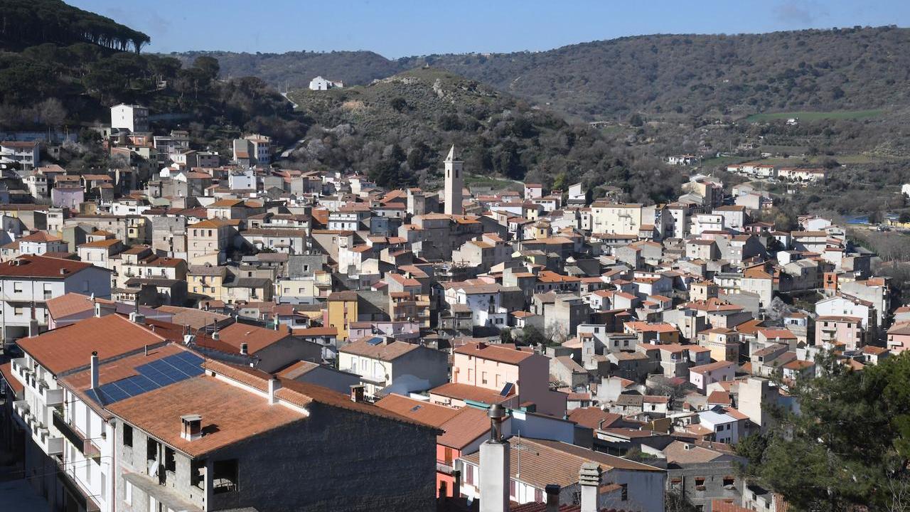 Un panorama di Bitti