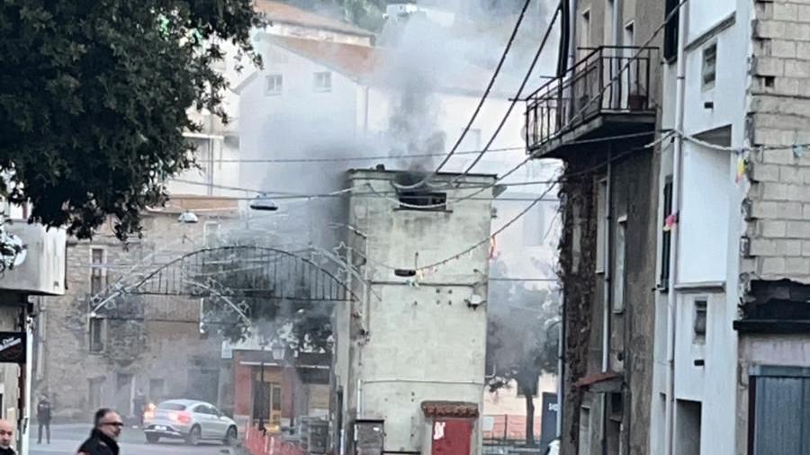 Il rogo nella cabina a Bitti