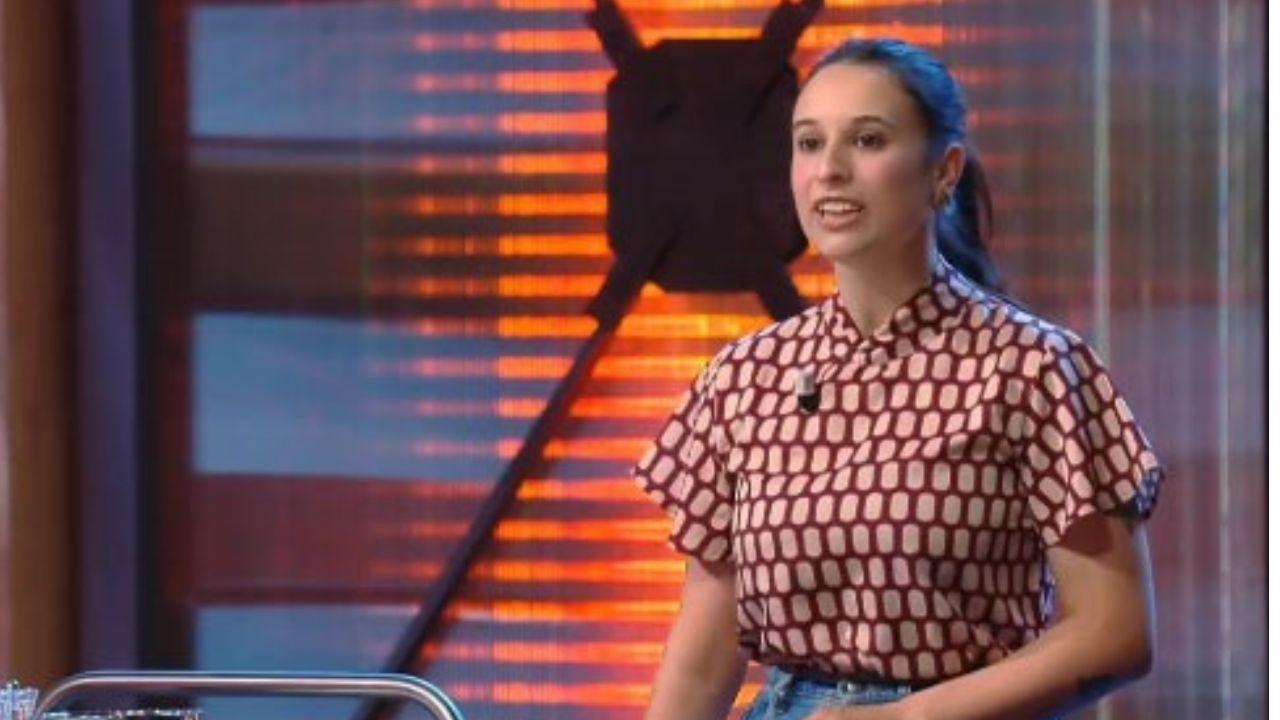 La 25enne Martina (foto da video Masterchef)