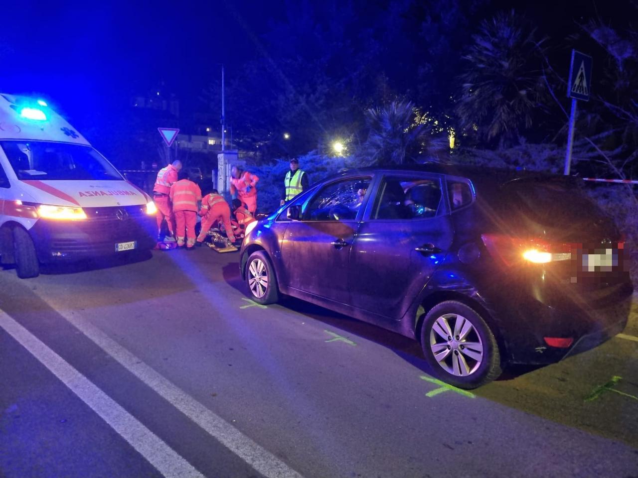 
	Il luogo dello schianto (foto Mauro Chessa)

