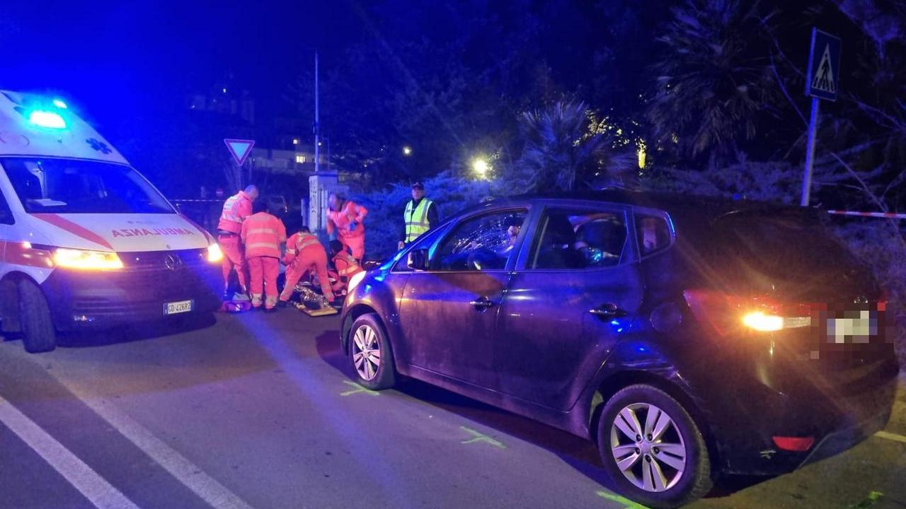 Il luogo dello schianto (foto Mauro Chessa)