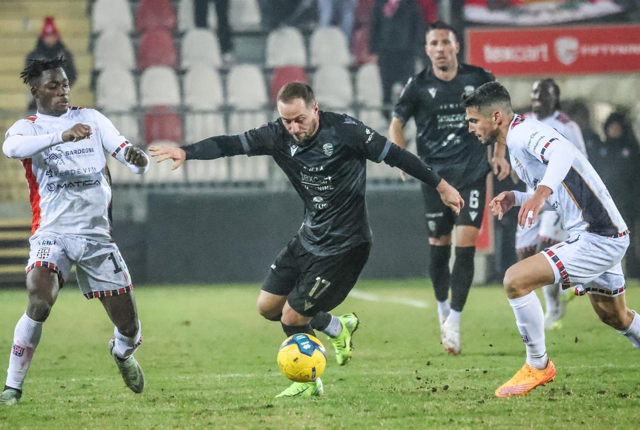 
	L'attaccante Marcello Sereni (foto Daniele Lugli)

