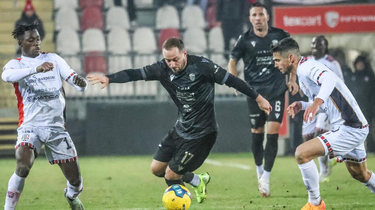 L'attaccante Marcello Sereni (foto Daniele Lugli)