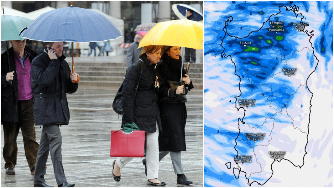 Meteo, nuovo peggioramento sulla Sardegna – LA MAPPA