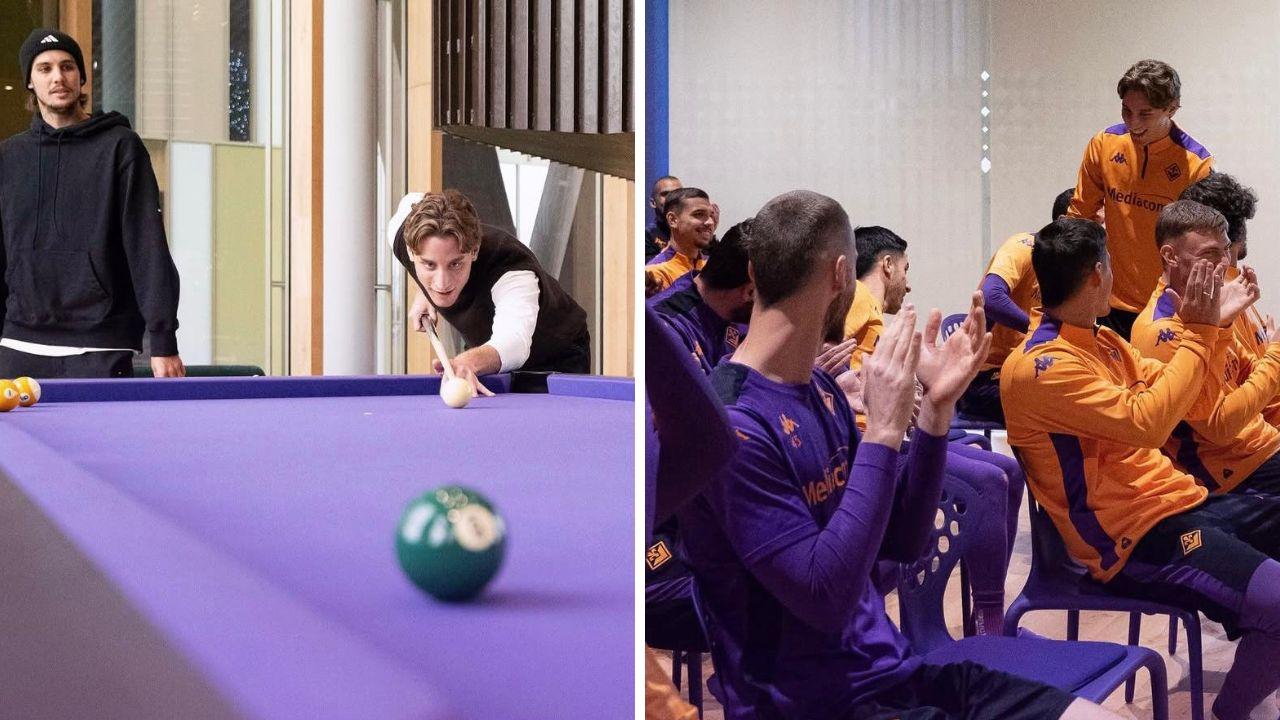 Bove al Viola Park (foto Acf Fiorentina, Instagram)