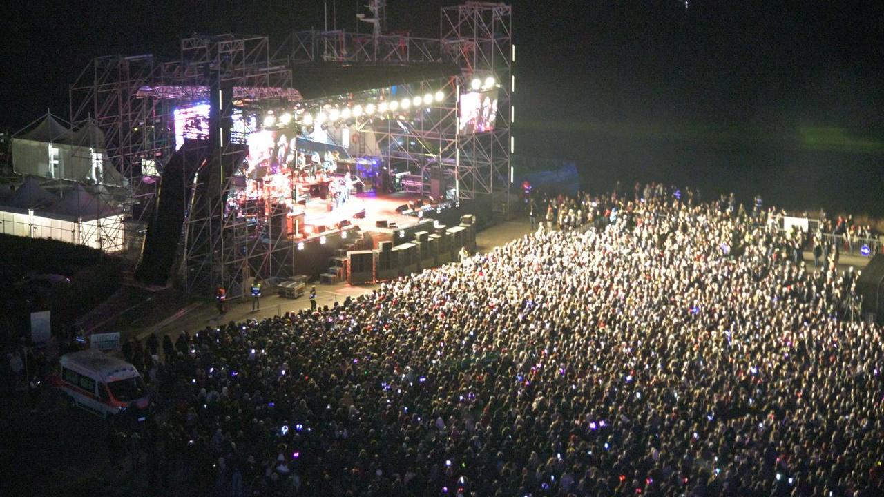 Il concerto di Zucchero al molo Brin