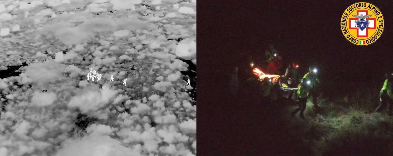 Si perde durante un’escursione: salvato dal Soccorso alpino