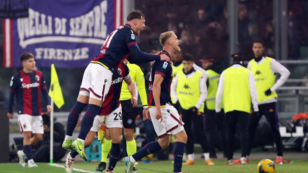 Bologna-Fiorentina 1-0, la marcia viola si ferma: decide Odgaard