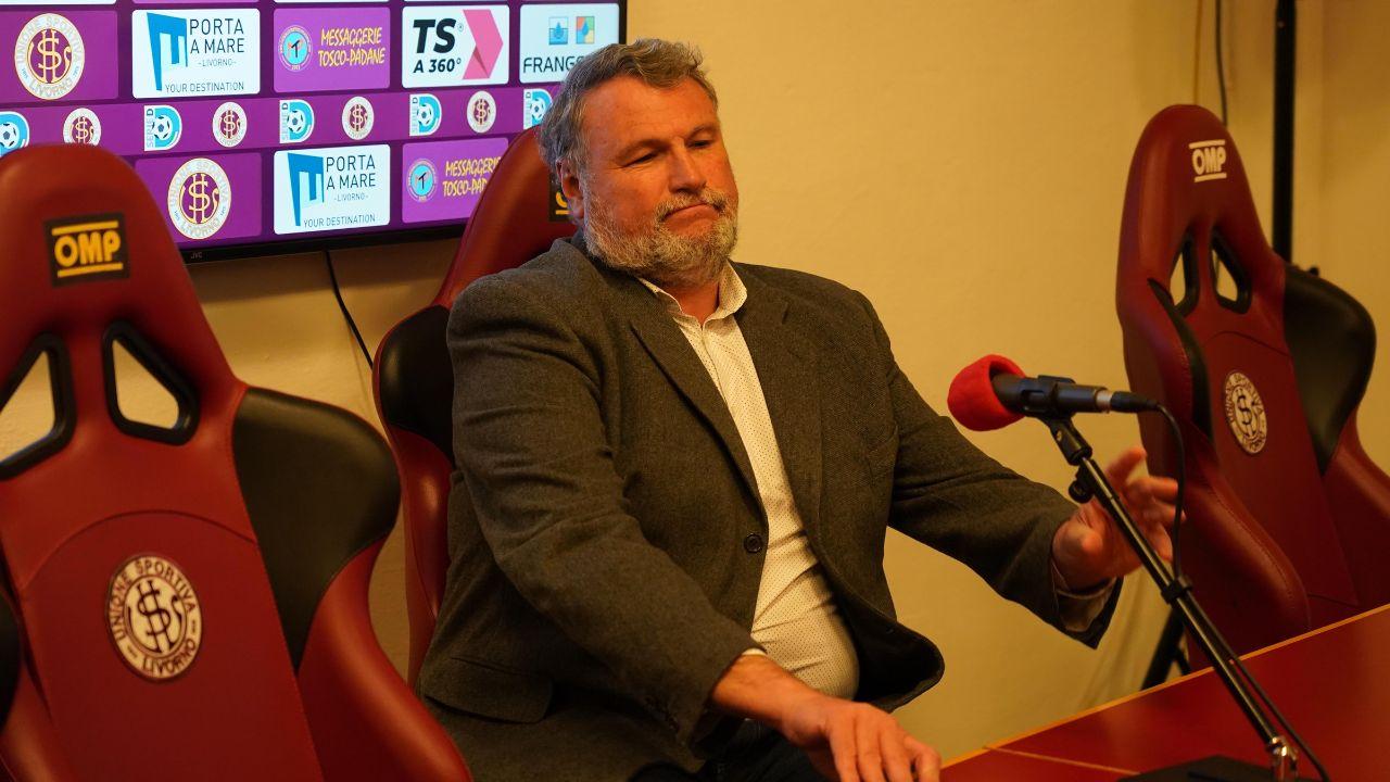 Il presidente del Livorno