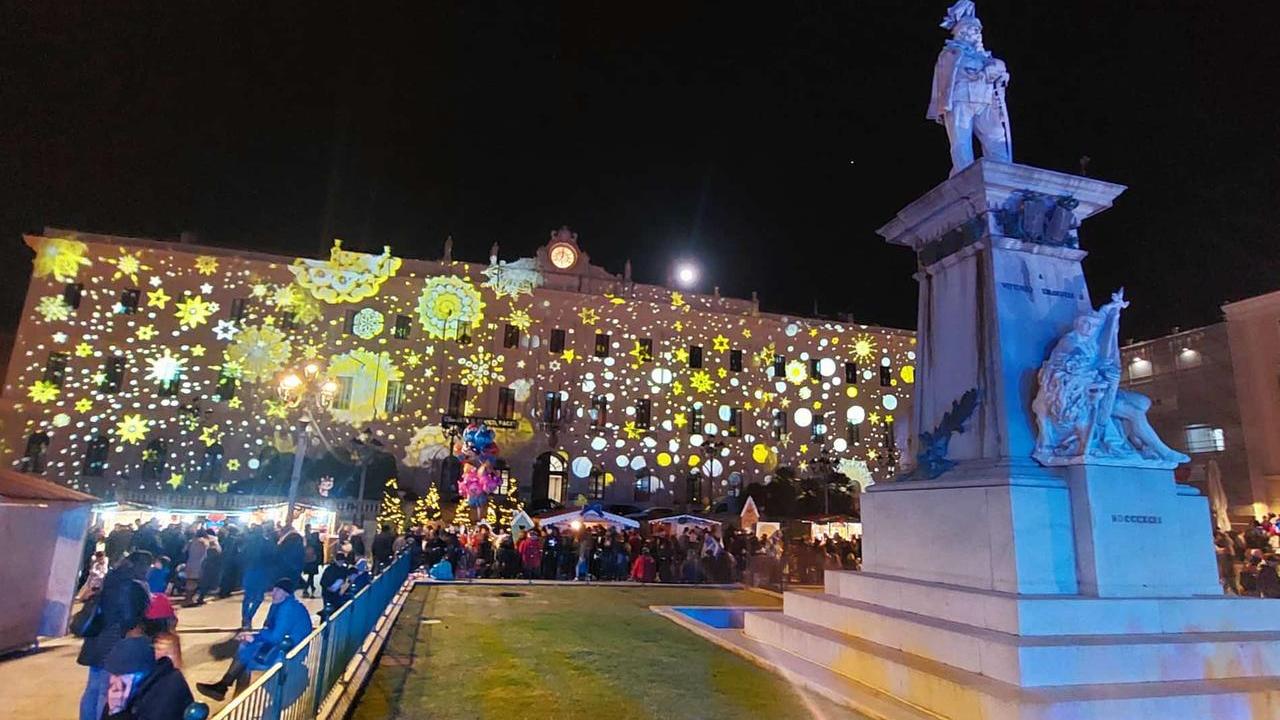 A dieci giorni dal Natale nel centro storico di Sassari è festa grande