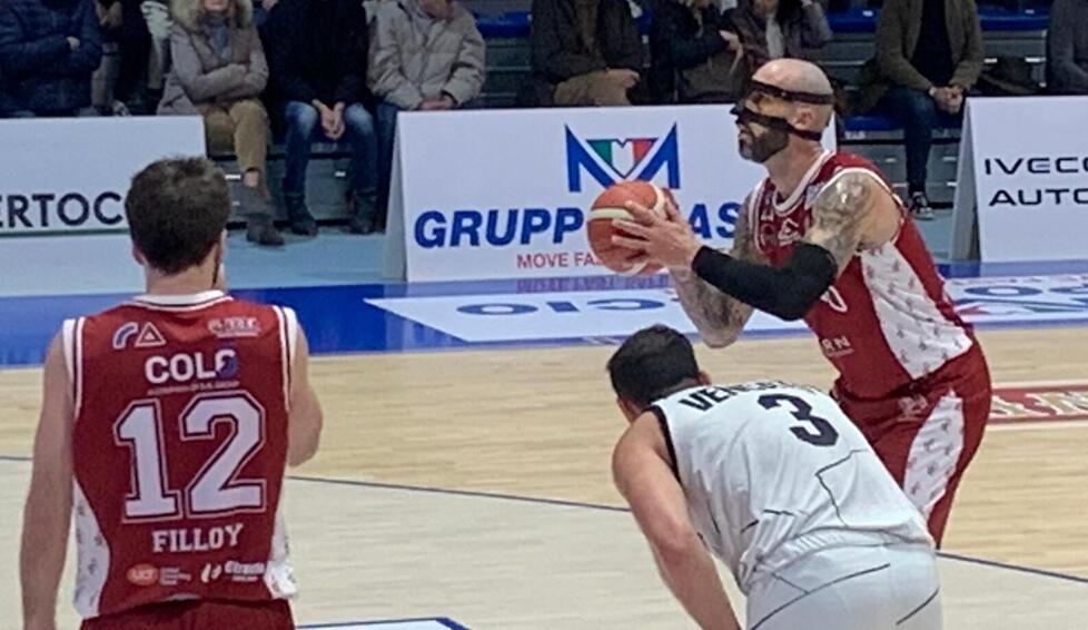 Capitan Fantoni in versione uomo mascherato (foto F. Corsi)