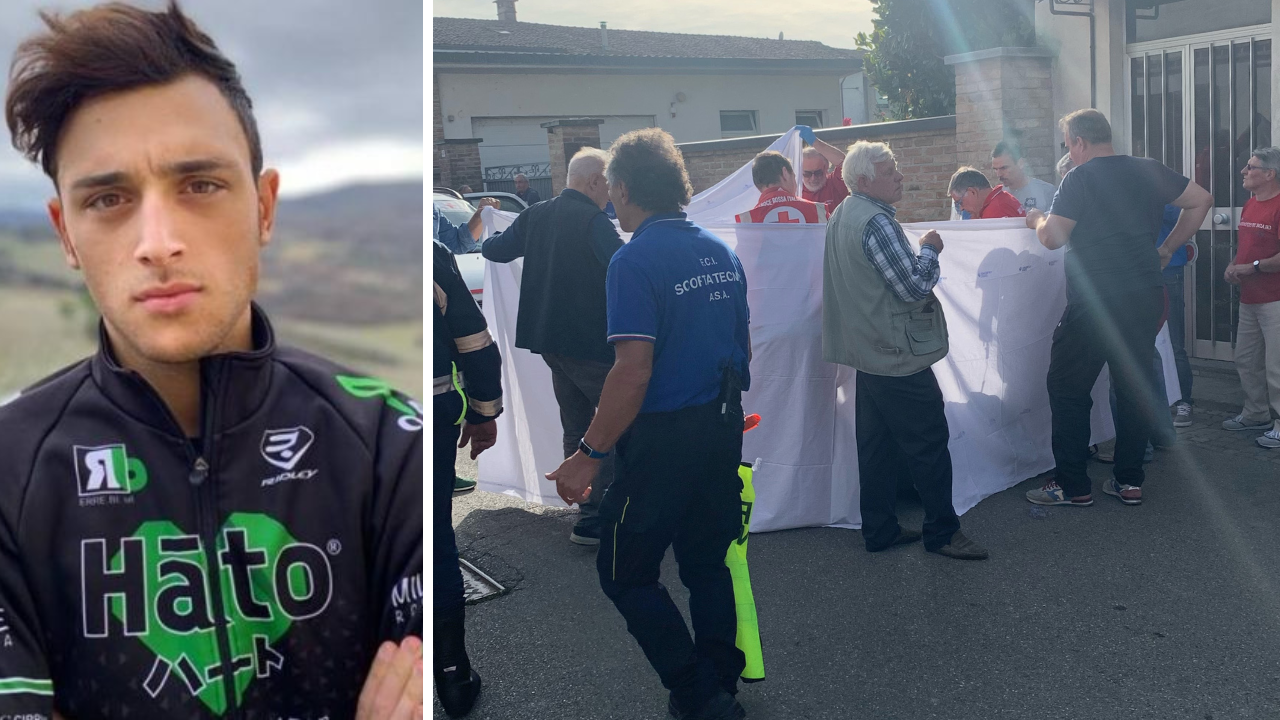 Giovanni Iannelli, il ciclista pratese morto 5 anni fa all’età di 22 anni e i soccorsi al ciclista dopo la caduta