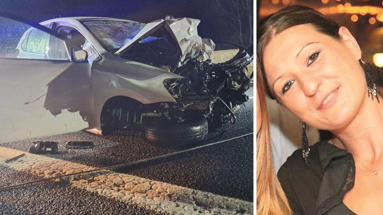 La Polo bianca di Daniela Boldrini distrutta nello schianto in A11