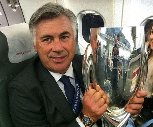 Ancelotti sfida Ronaldo ai palleggi