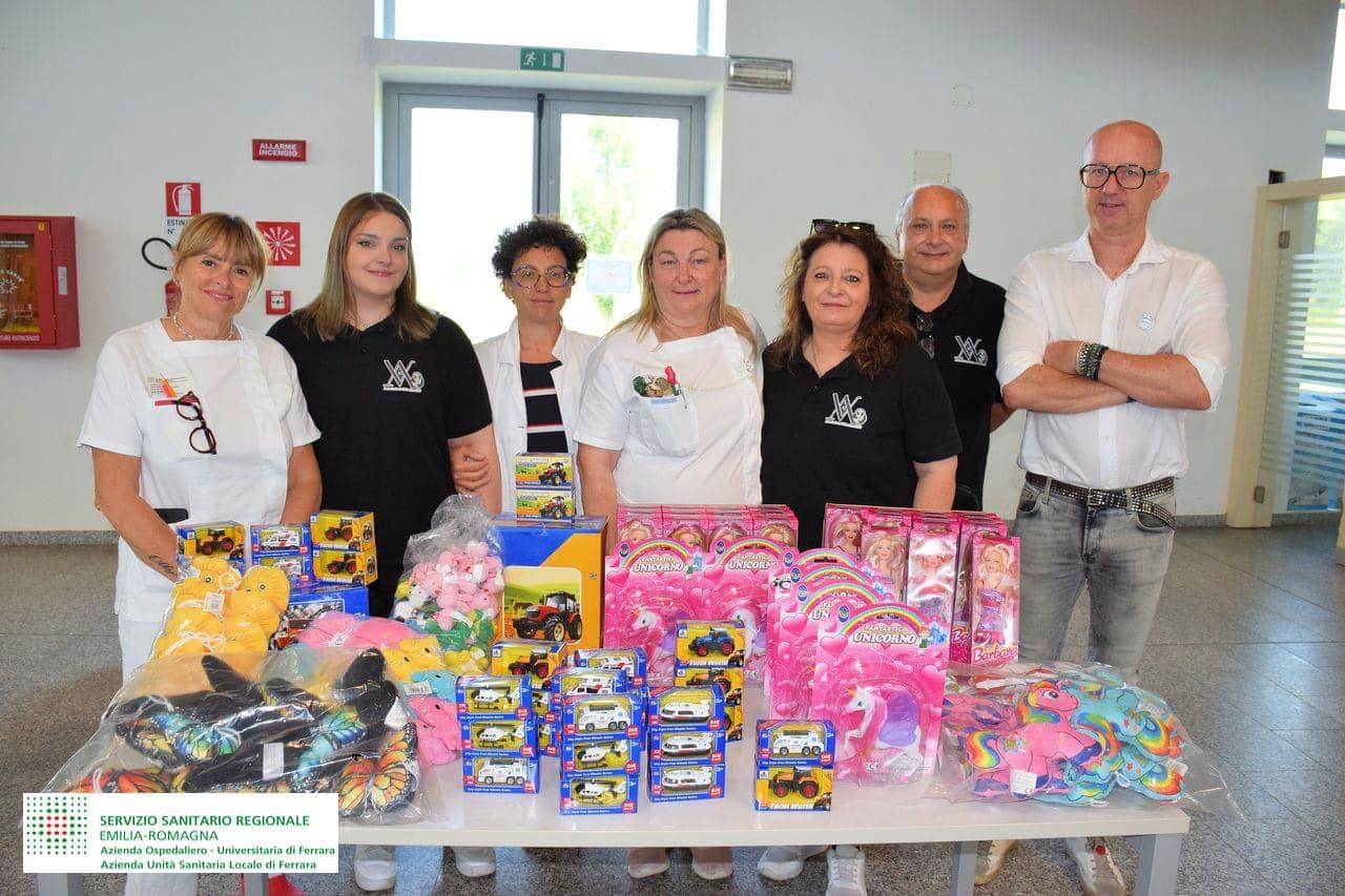 Valentina Odv, l’associazione di Cento per i piccoli pazienti di Cona