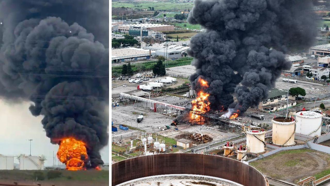 Calenzano: l'esplosione alla raffineria