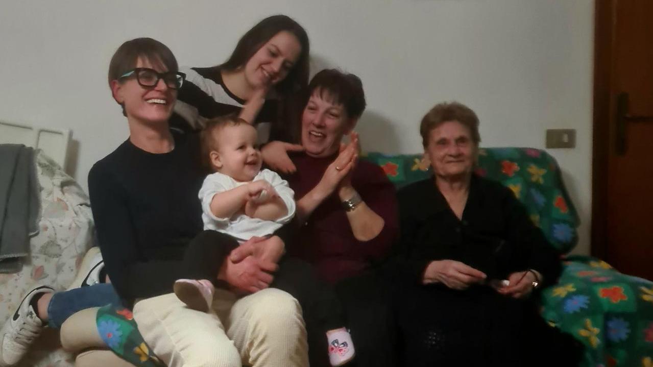 Le cinque generazioni della famiglia Spadafora