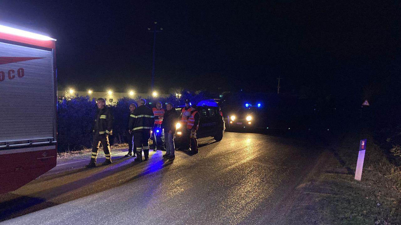 
	Il luogo del ritrovamento (foto Falorni/Silvi)

