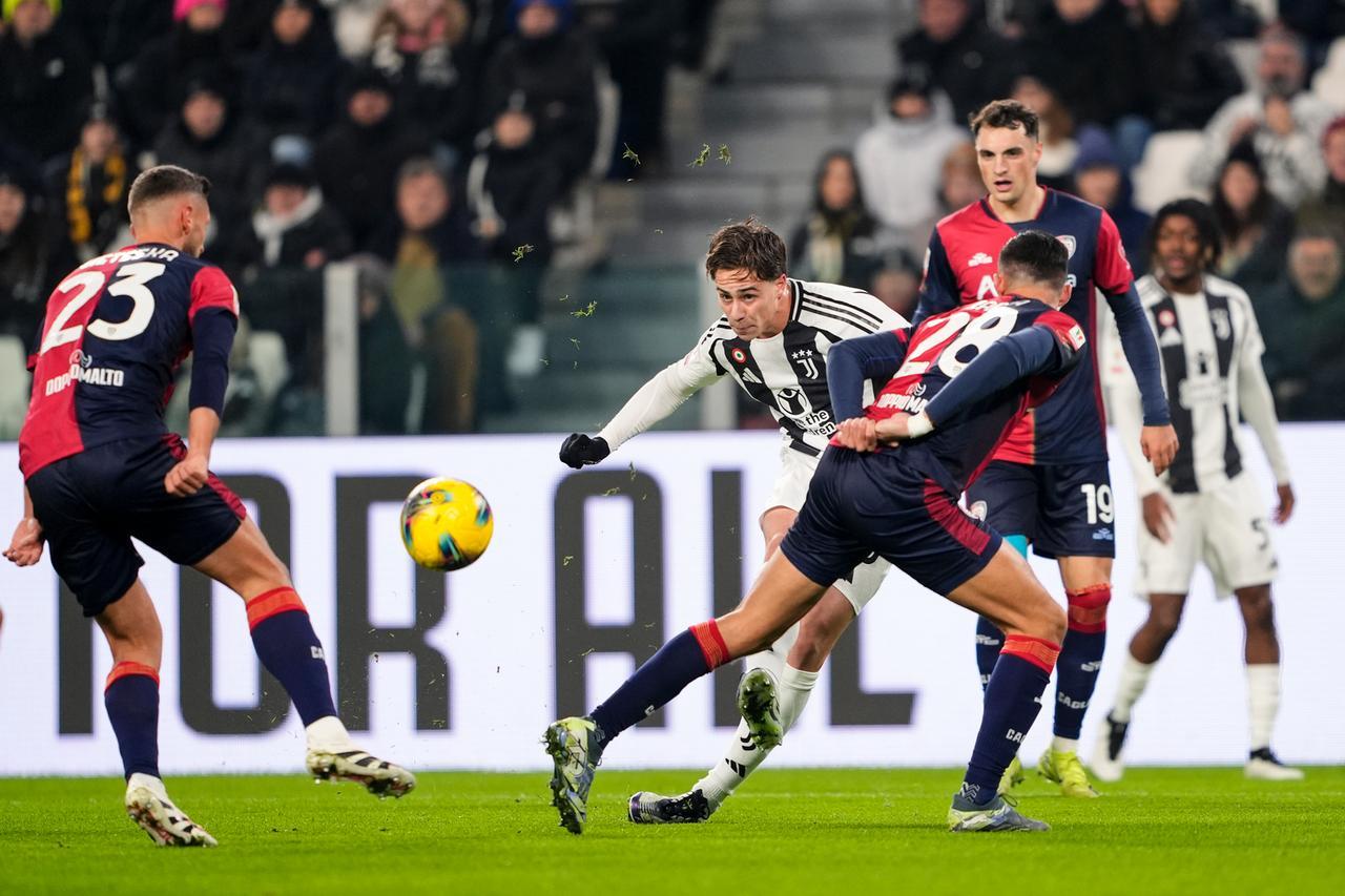 Juventus-Cagliari 4-0: bianconeri ai quarti di Coppa Italia
