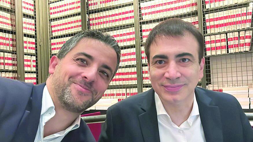 I deputati del Pd Marco Furfaro e Christian Di Sanzo