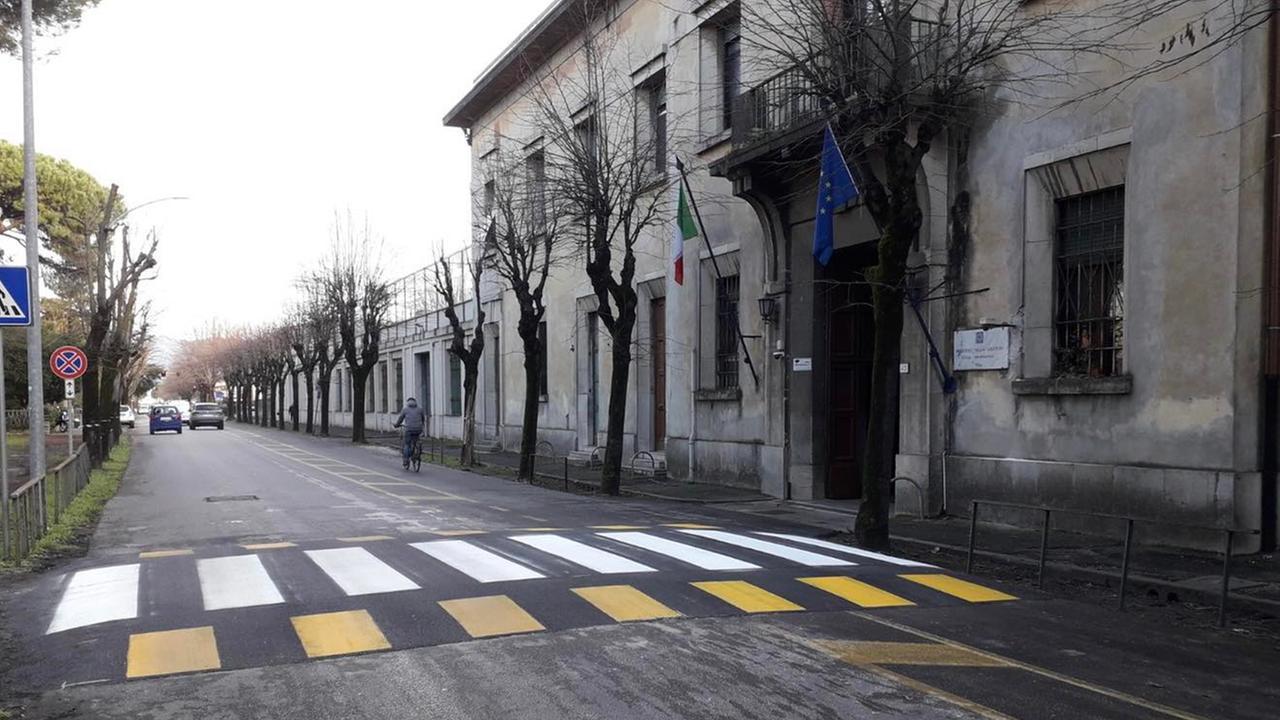 L'ingresso del carcere di Pisa