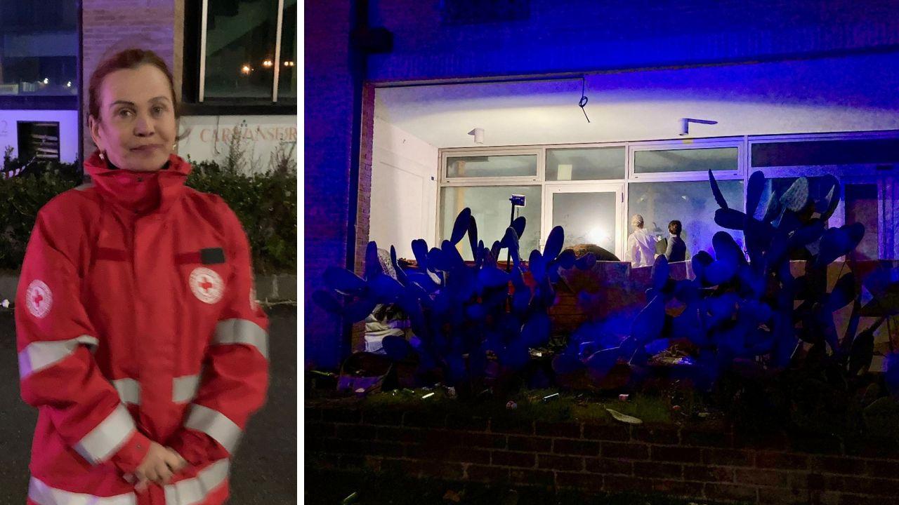 Galina Romanov, responsabile dell’Unità di Strada della Croce Rossa di Rosignano